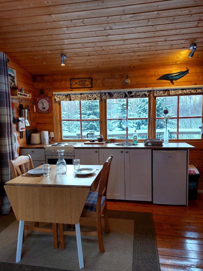 Bakkakot 1 - Cozy Cabins In The Woods アークレイリ エクステリア 写真